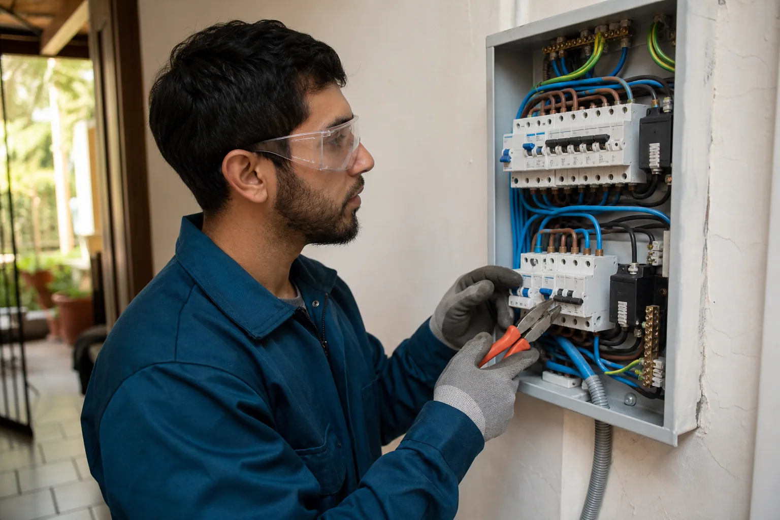 Fotografía de referencia del oficio: Electricidad