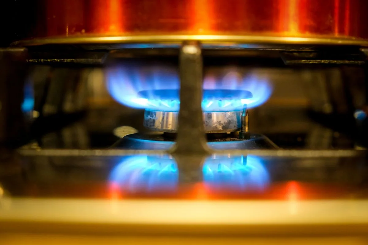Hornallas y artefacto a gas de cocina (fotografía de referencia, no trabajo propio)
